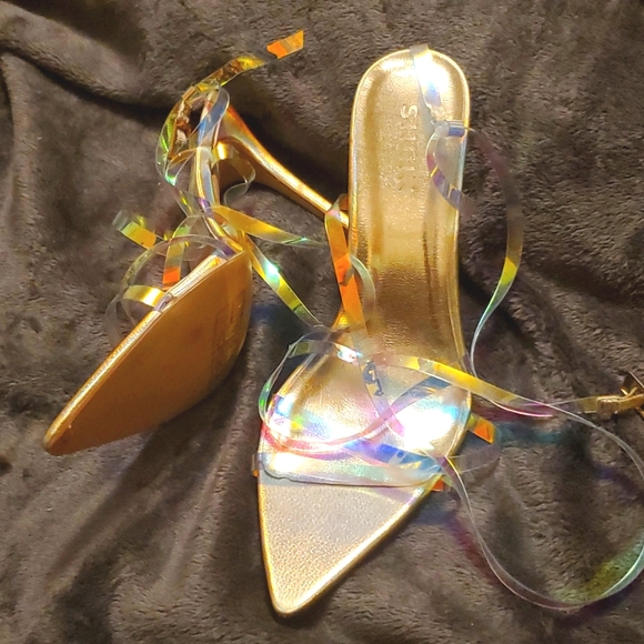 Iridescent heels new - Picture 1 of 3